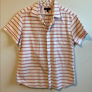 Banana Republic Soft Wash Button Down Shirt Mens L